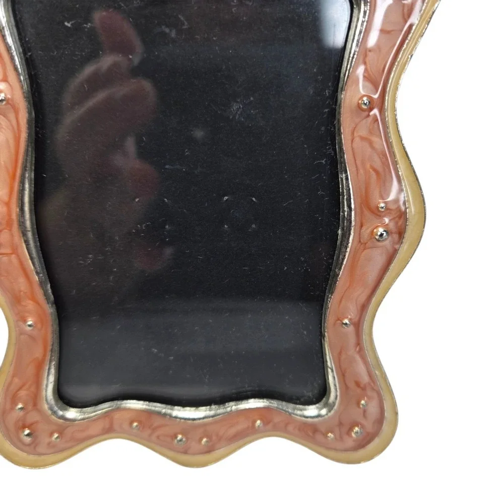 Petite Princess Crown Enamel Picture Photo Frame Girls Room Baby Decor READ